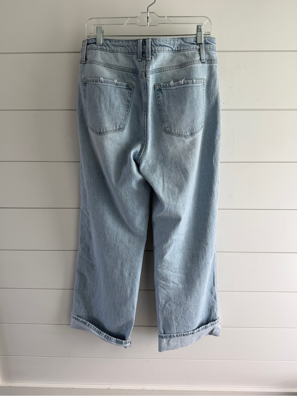 Vervet Light Blue Wide Leg Jeans - Classic Flare Style, Size 29 - Picture 4 of 10